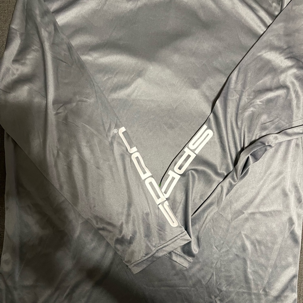SPRO Gray Long Sleeve Hoodie summer shirt XXL - Picture 8 of 9